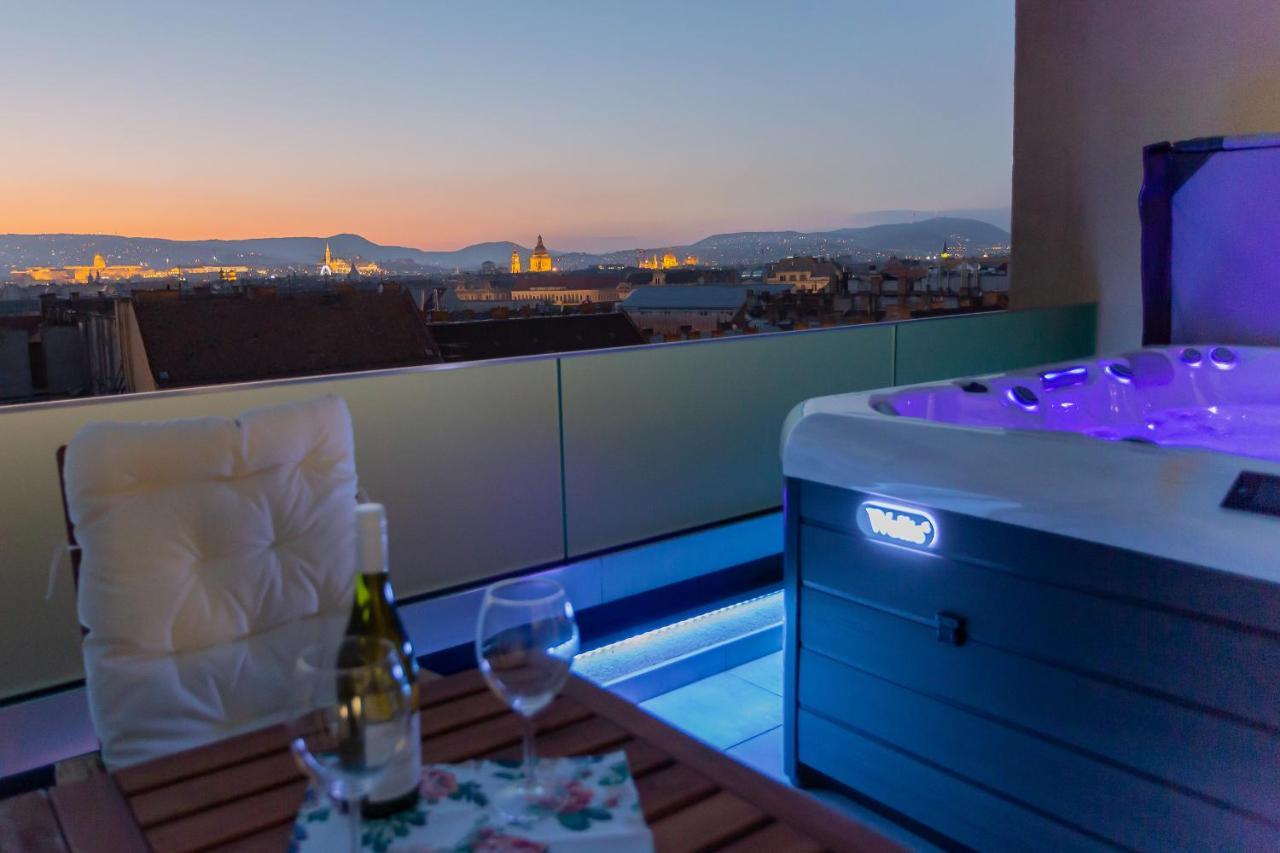 Апартаменты Centropolitan Penthouse #Jacuzzi #Freeparking Будапешт Экстерьер фото