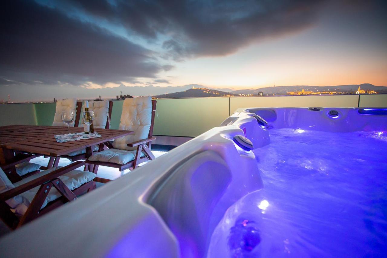Апартаменты Centropolitan Penthouse #Jacuzzi #Freeparking Будапешт Экстерьер фото
