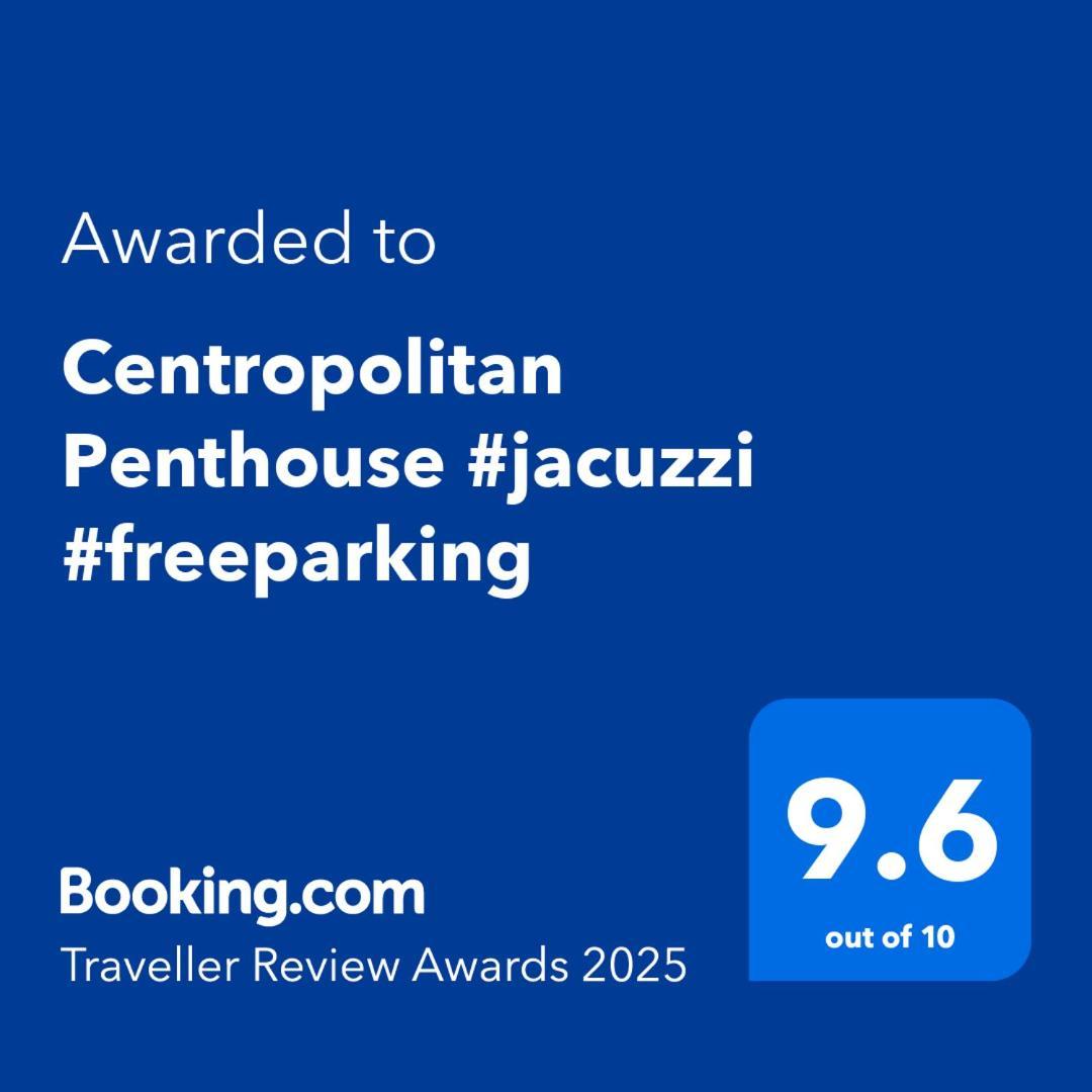 Апартаменты Centropolitan Penthouse #Jacuzzi #Freeparking Будапешт Экстерьер фото